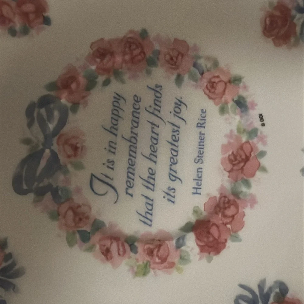 Helen Steiner Rice Tradition of Inspiration floral Tea Cup & Saucer